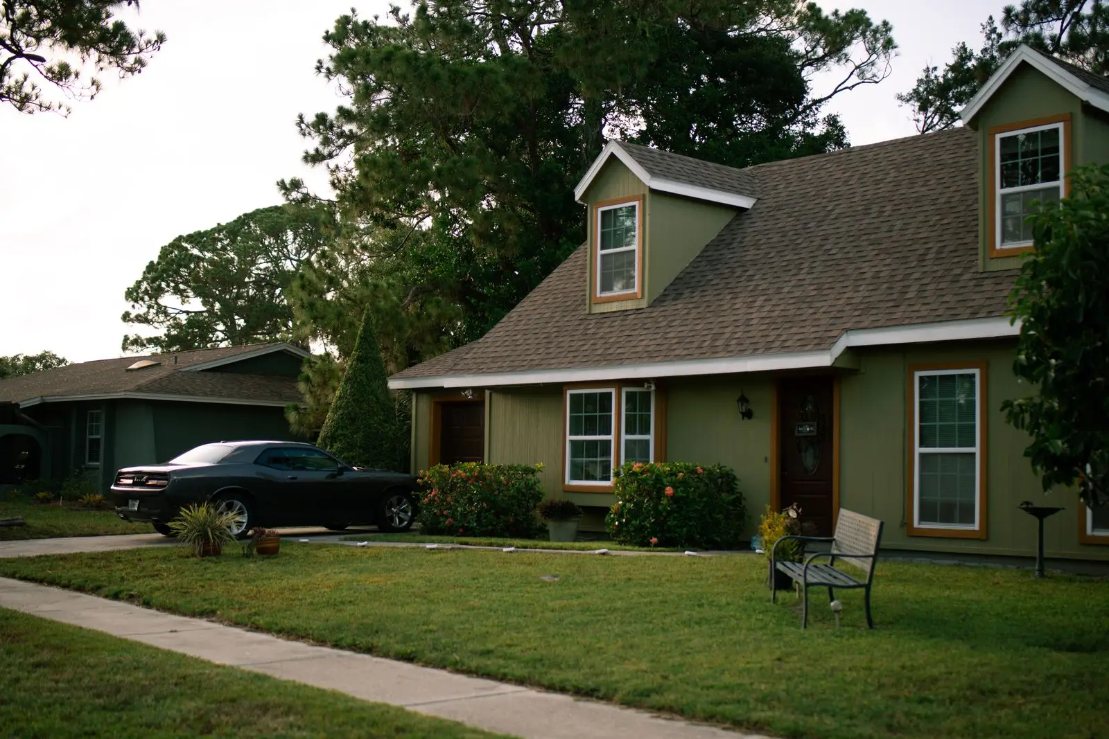 Example after: house with a new shingle roof